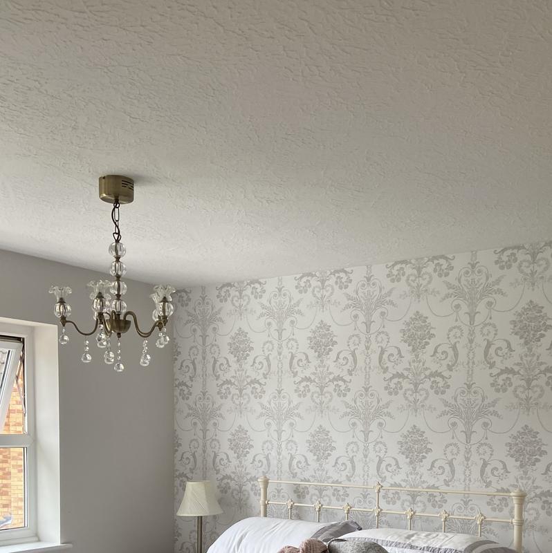 Laura Ashley Josette Dove Grey & White Wallpaper | Wallpaper It