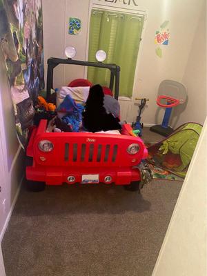 This Jeep Wrangler Toddler Bed- Shows Sold Out EVERYWHERE And I Promised My  3yr Old One R/HelpMeFind 