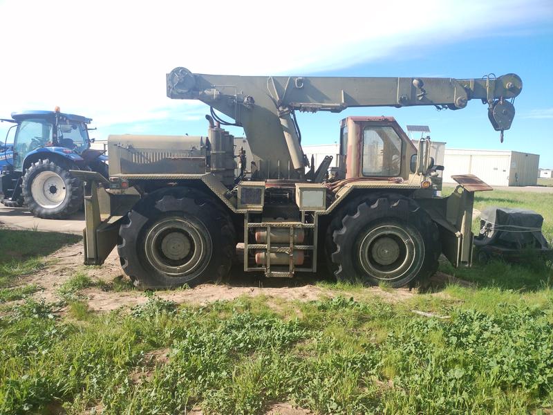 Hansen 5 Ton portable crane restoration project.