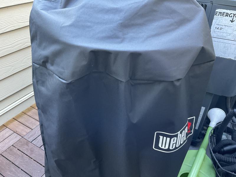 Copertura Per Barbecue Weber Ø57cm - Impermeabile, Anti-UV, Grigio, Per BBQ A Carbone - Foto 7