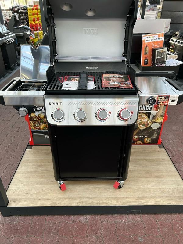 GFTIME Plaque Cuisson Fonte 44,5 Cm – Compatible Weber Spirit 300 Série – Pièce Rechange Grill BBQ (E310 E320 E330 S310 Etc.)