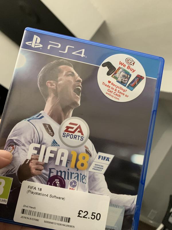 Fifa 18 sales ps4 cex