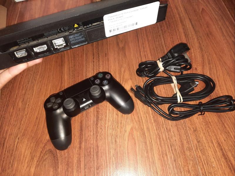 Playstation 4 Slim Console, 500GB Black, Boxed CeX (UK) Buy, Sell