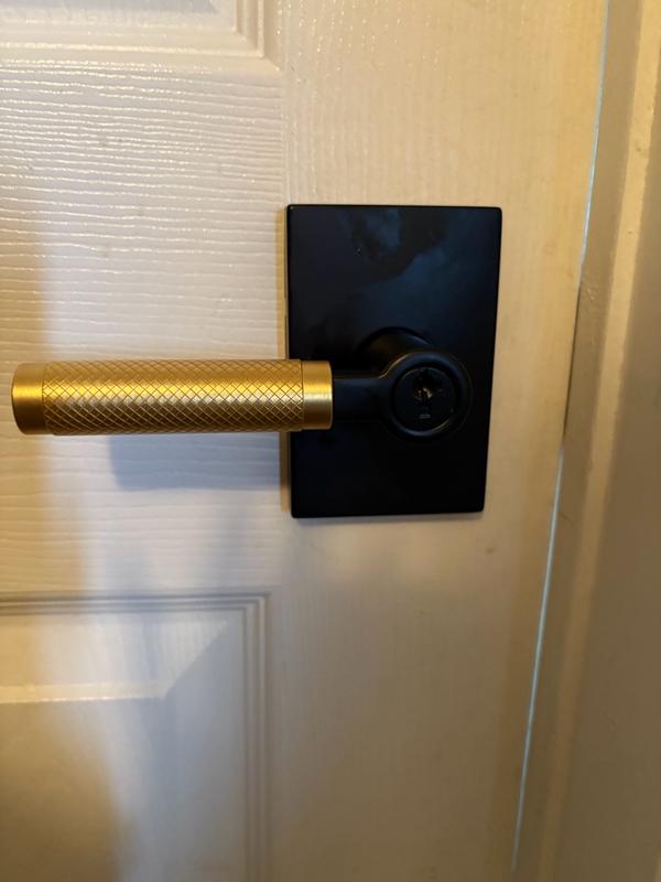 Prava Lever (Rectangle) - Keyed - featuring SmartKey - | Weiser