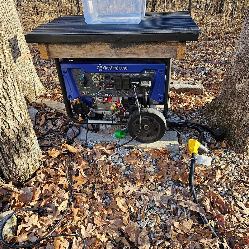 Westinghouse WGen9500DFc Dual Fuel Portable Generator