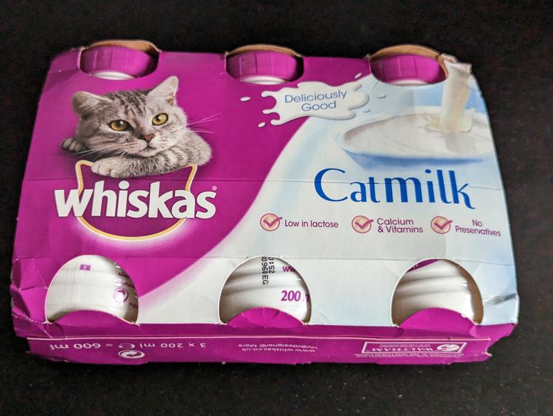 Milky Melody : Crème de lait pure pour chat adulte - 7 x 10 g