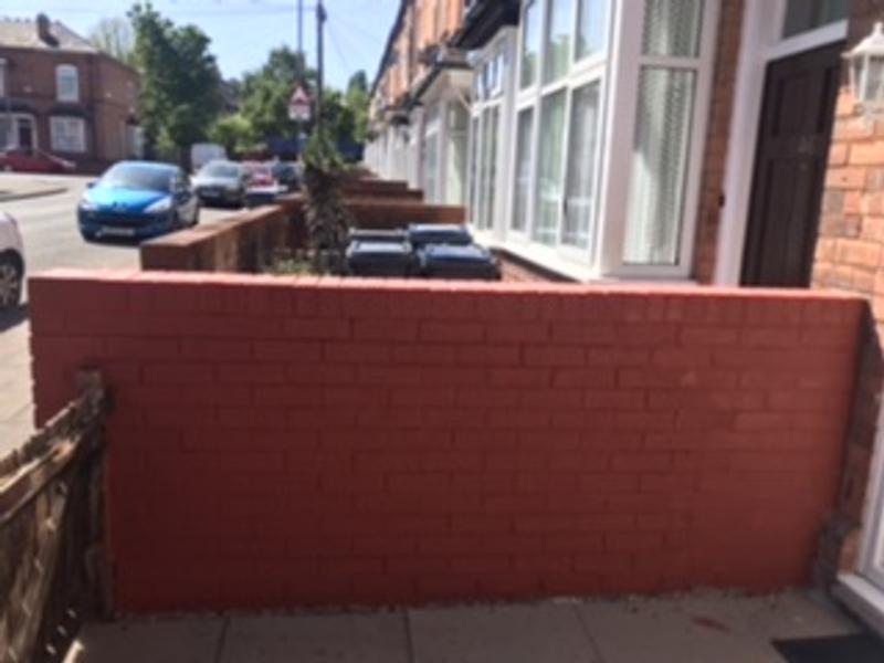 Brick red masonry deals paint