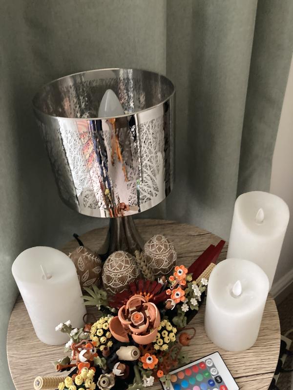 Tree Silver Scene Touch Table Lamp Wilko