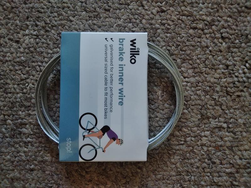 wilko bike brake cable