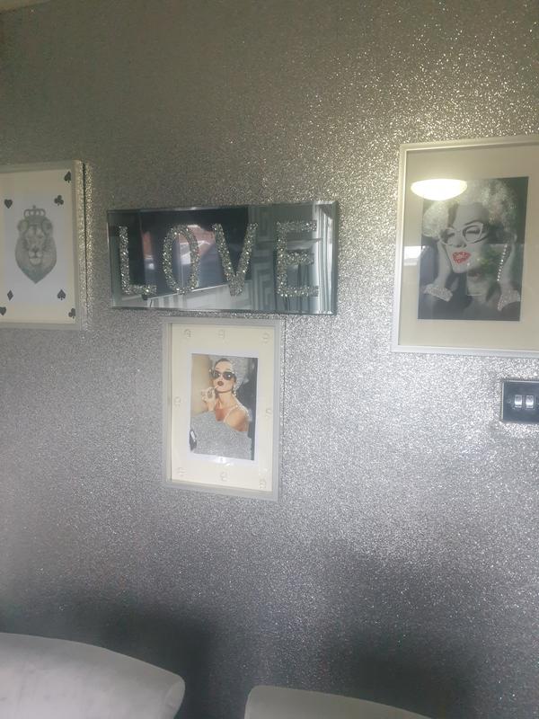 Featured image of post Silver Glitter Wallpaper Wilko