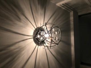 Wilko Ava Chrome Ceiling Light Wilko