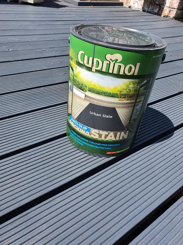 Cuprinol urban deals slate decking paint