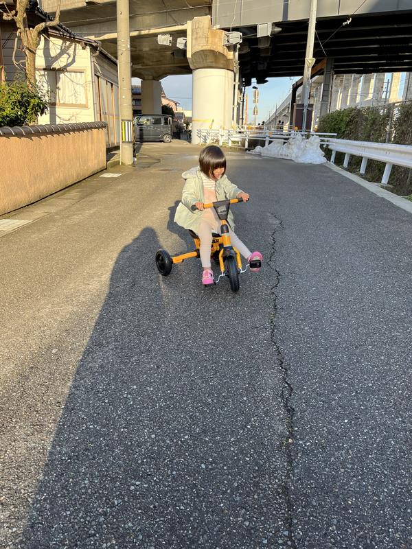 ハマー トライサイクル3 子供三輪車 FD-TZ イエロー ハンドル