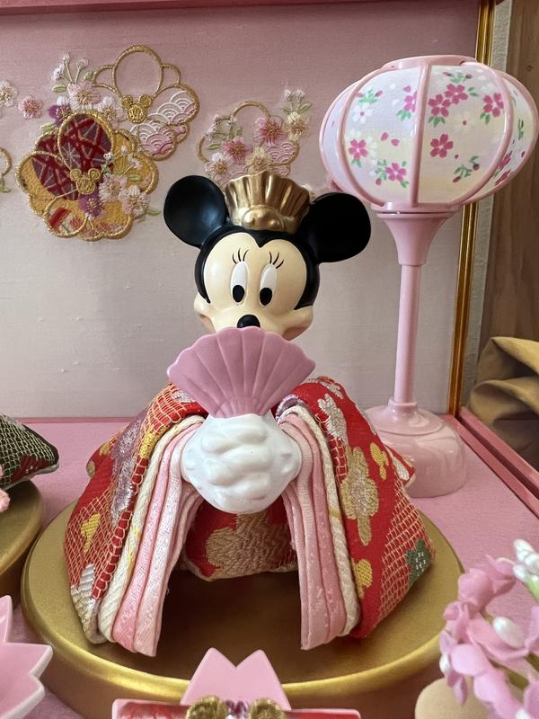ミッキー • ミニー 雛人形 ひな人形 陶器製 吉徳大光 - 雛人形・ひな祭り