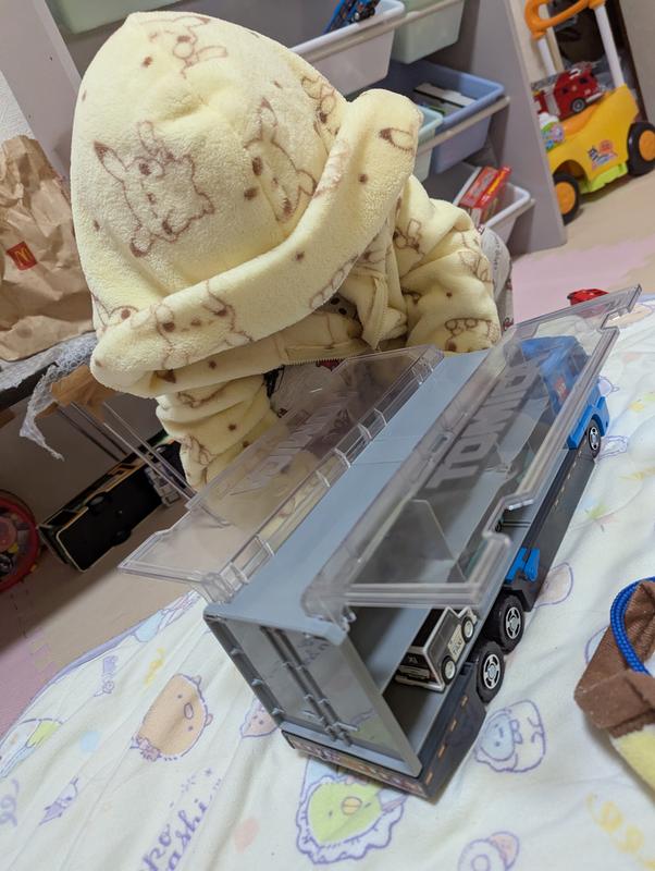 オンライン限定価格】トミカワールド おかたづけコンボイ トミカケース
