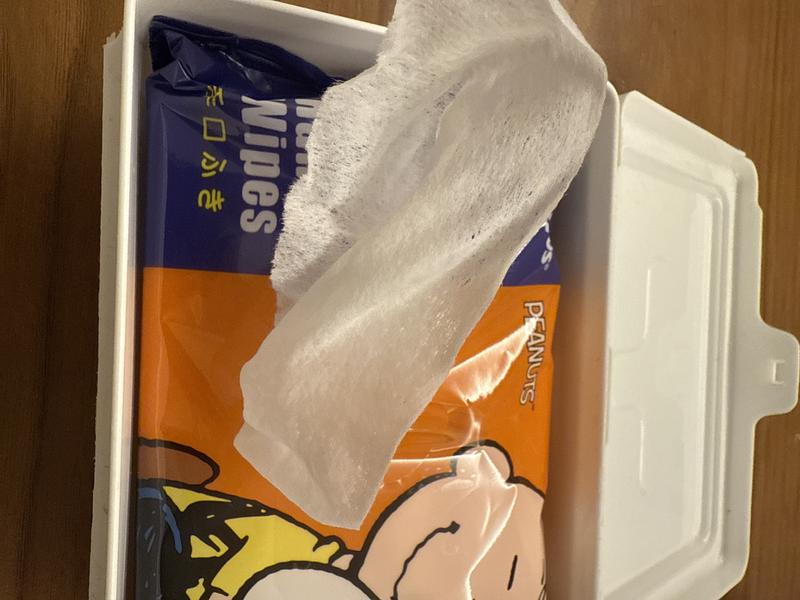 ULTRAPlus ウルトラプラス スヌーピー 手口ふき 80枚×12個パック