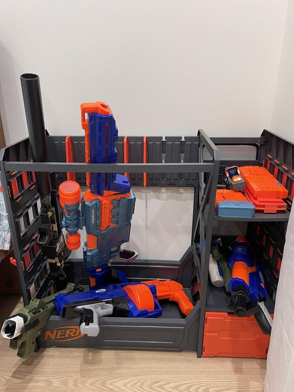 Nerf elite blaster rack best sale for sale