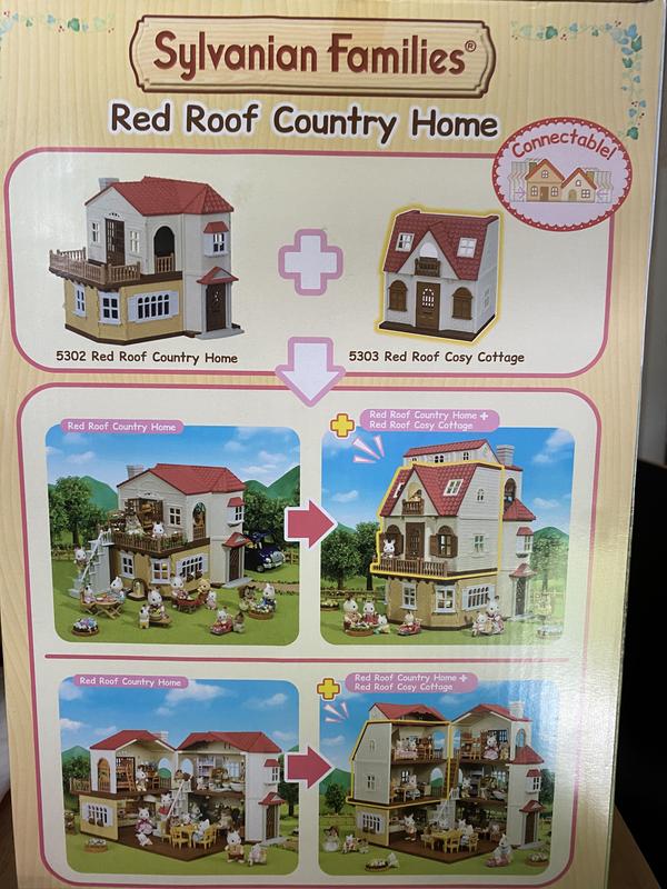 Red roof country home hot sale sylvanian