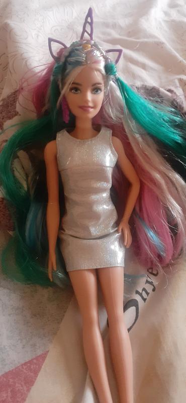 Original Barbie Fantasy Hair Doll Mermaid and Unicorn Looks