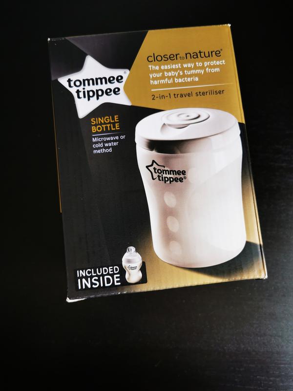 tommee tippee single bottle travel steriliser