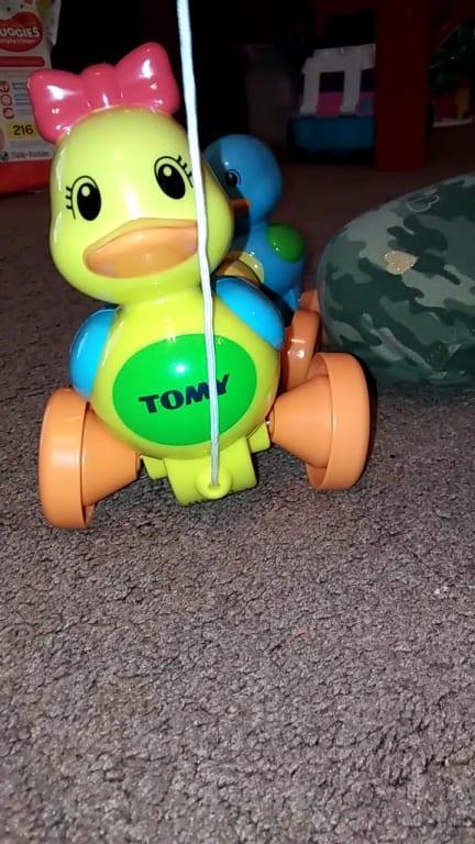 Tomy pull along ducks cheap