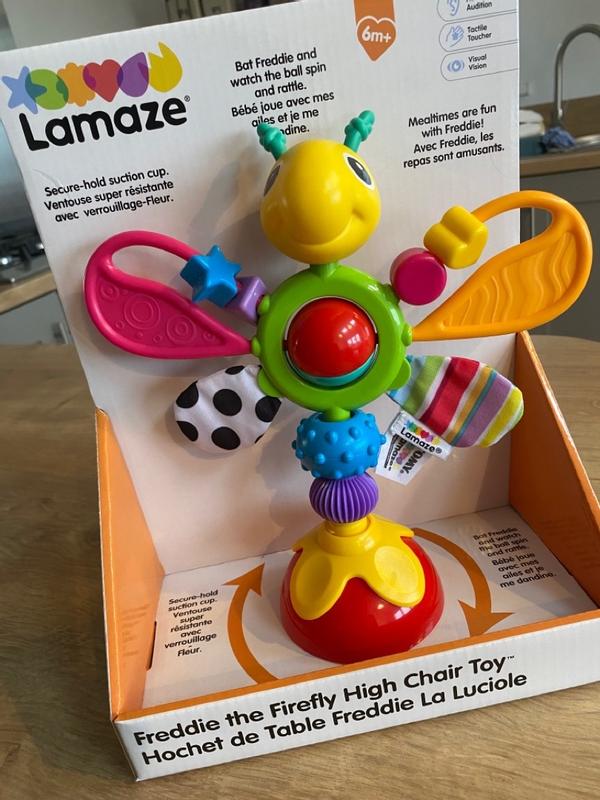 Lamaze freddie the store firefly highchair toy