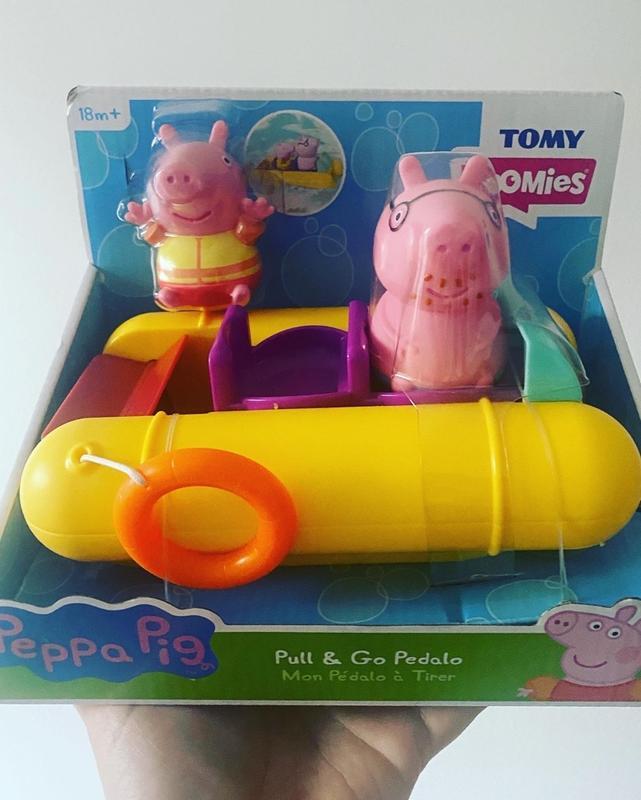 Toomies Peppa Pig Peppa Pull & Go Pedalo