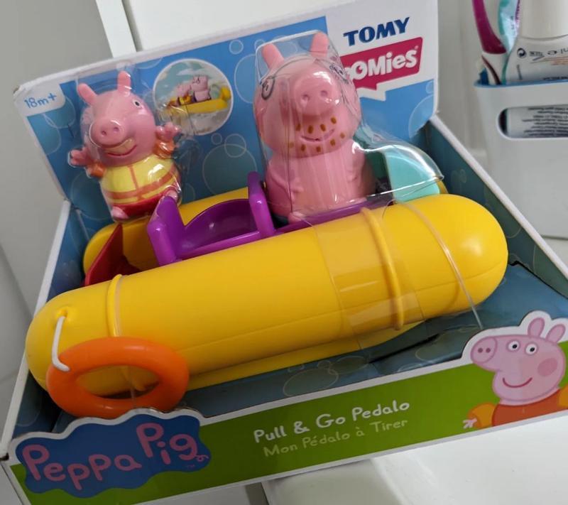 Toomies Peppa Pig Peppa Pull & Go Pedalo