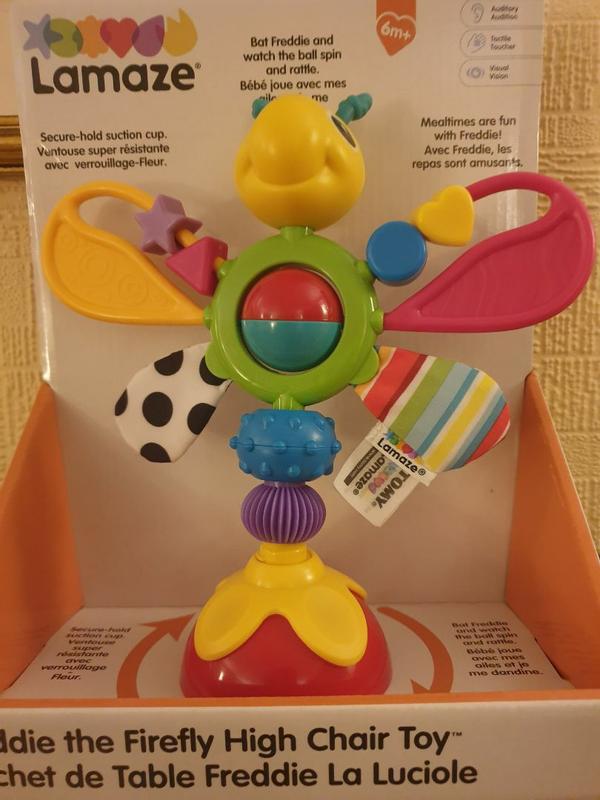 Lamaze freddie the hot sale firefly highchair toy