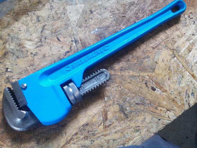EHSI - 810A , LLAVE STILLSON DE ALUMINIO DE 10