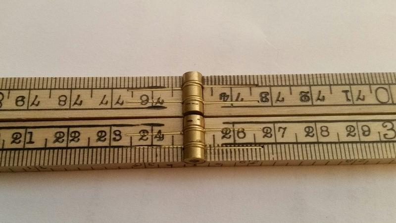 Sola Duimstok Hout 1 meter - - Gereedschap voor de Stukadoor