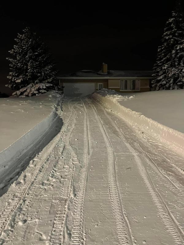 Longest driveway I clear snow from out of 25 of them.