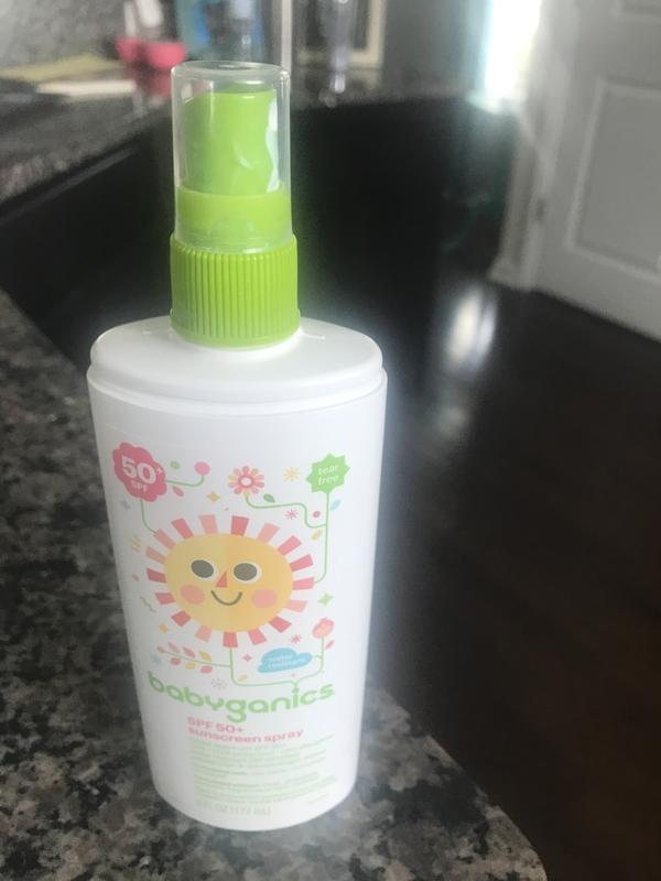 Babyganics MineralBased Baby Sunscreen Spray, SPF 50 6oz Target