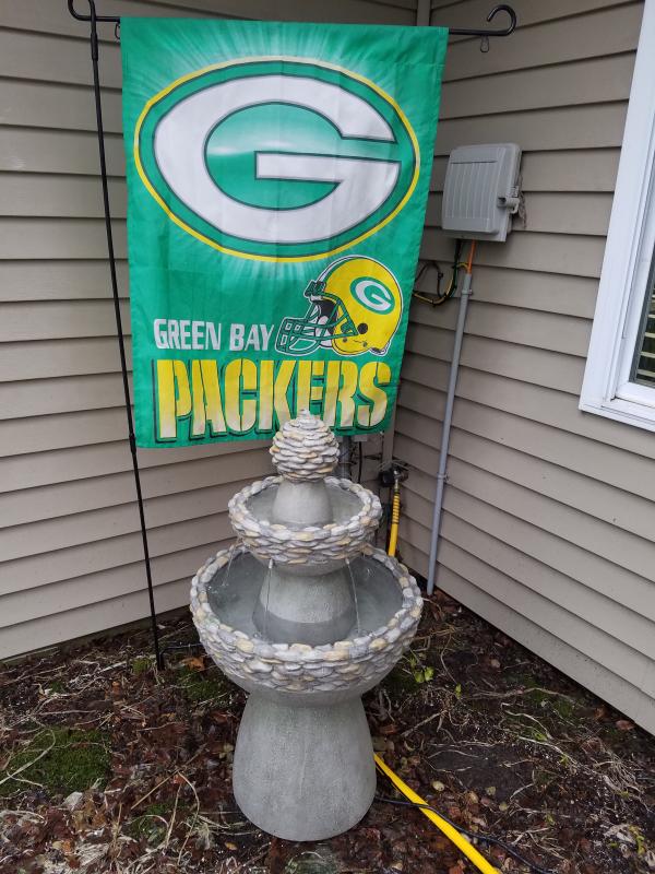 My beautiful new fountain!