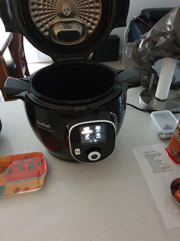 Tefal Cook4me+ Black CY8518 Smart Multi Cooker and Pressure
