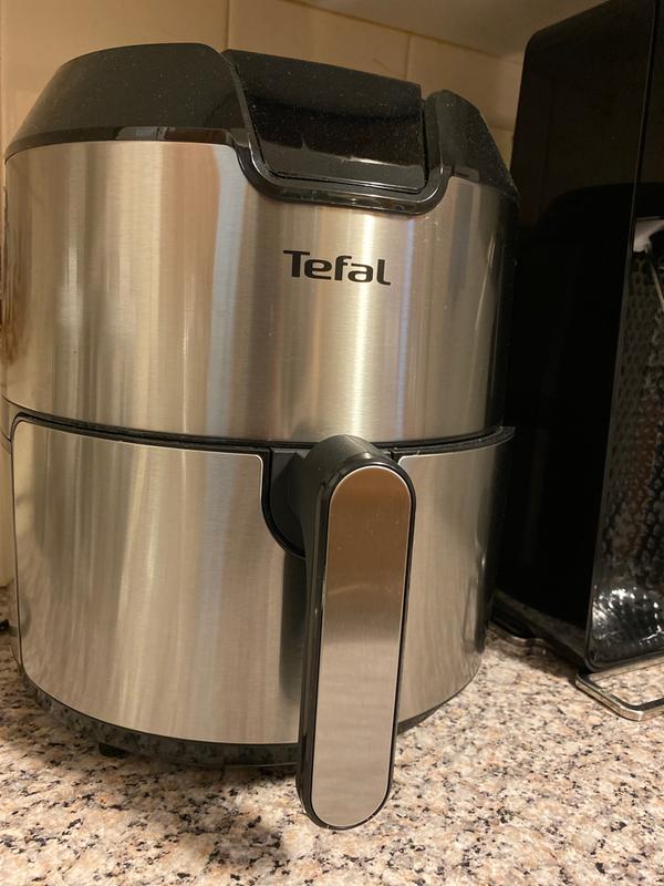 Tefal Easy Fry EY401D oil free air fryer 4,2 L, air fryer, stainless steel,  1500 W, touch Control, LCD screen, 4 modes cooking, Easy cleaning