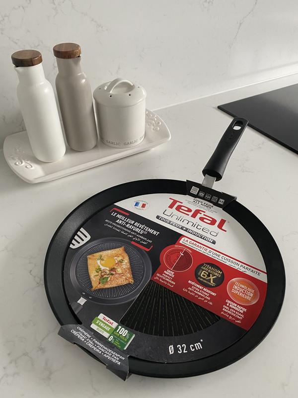 Tefal Unlimited Premium Induction Non Stick Wok 28cm - Bunnings