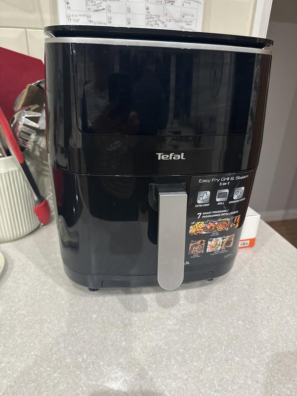 Tefal Easy Fry Grill & Steam FW2018 - Friteuse Air Chaud 3 En 1 6,5L Avec Grill Et Cuiseur Vapeur