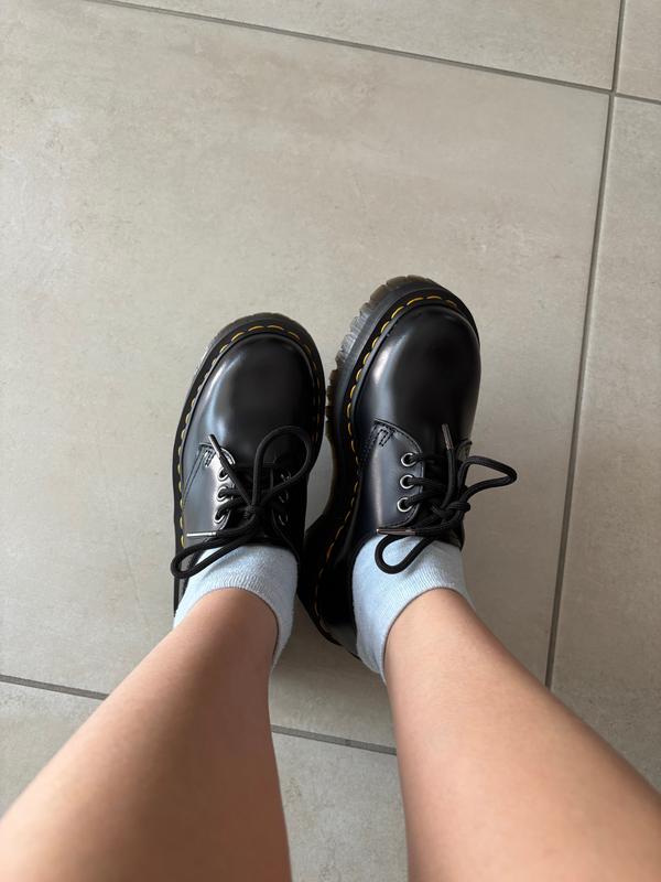 Unisex 1461 Quad Polished Smooth Shoes by Dr Martens Online THE