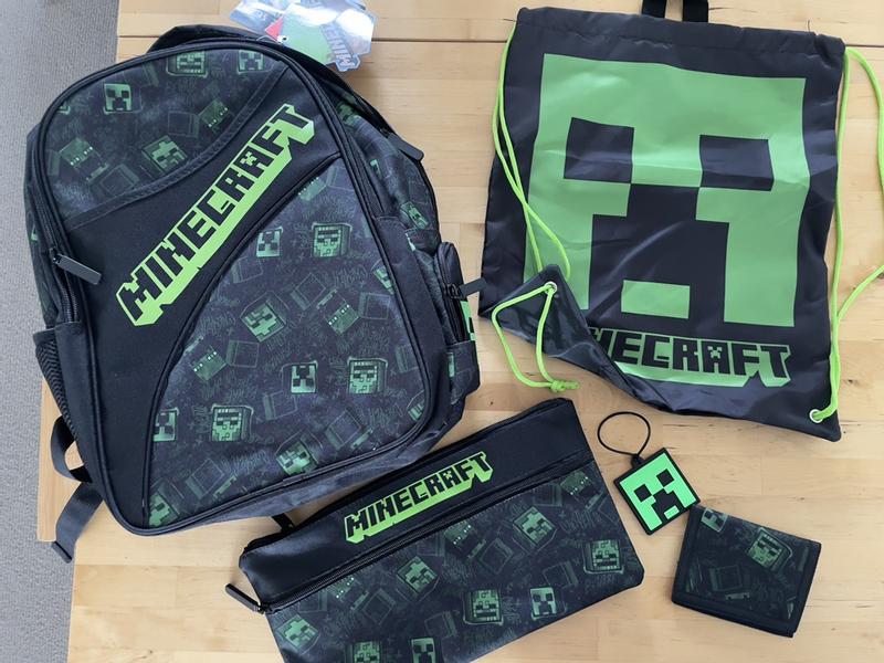 Minecraft school shop bag nz