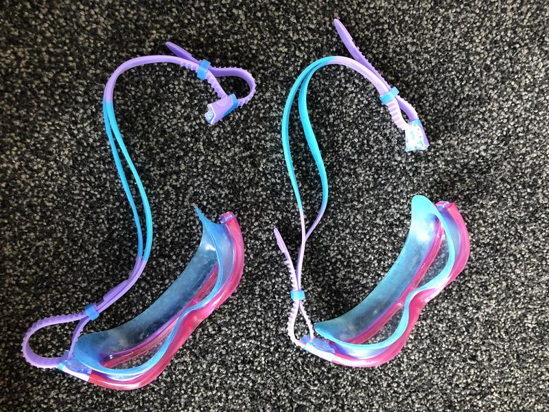 Zoggs Kids' Phantom Junior Swimming Goggle/Mask AntiFog and Uv