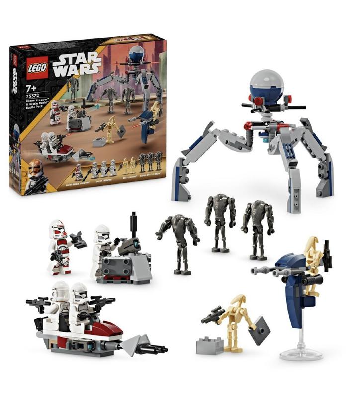 LEGO Star Wars Clone Trooper & Battle Droid Battle Pack 75372