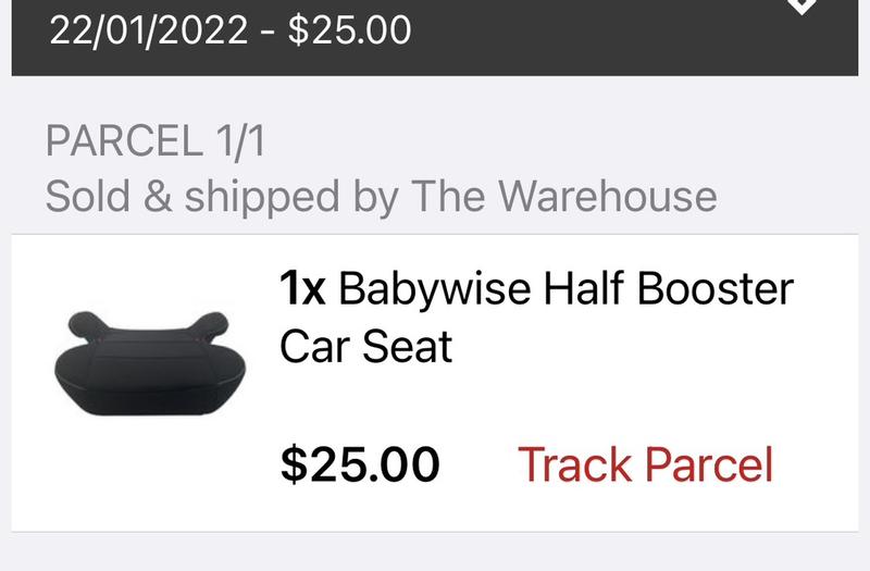 Booster seat hot sale the warehouse