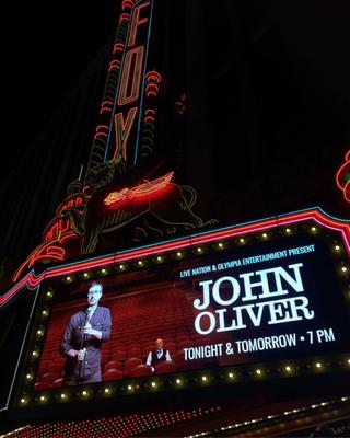 john oliver live tour review