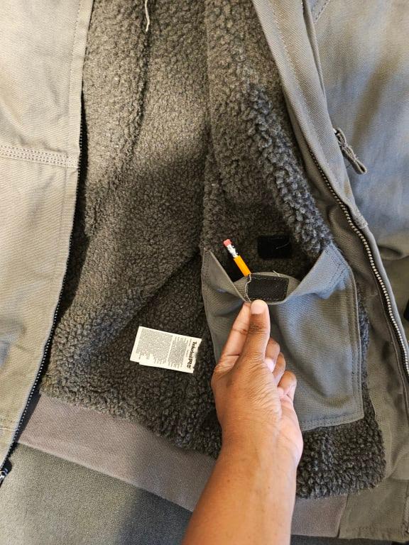 Wish it was a zipper.