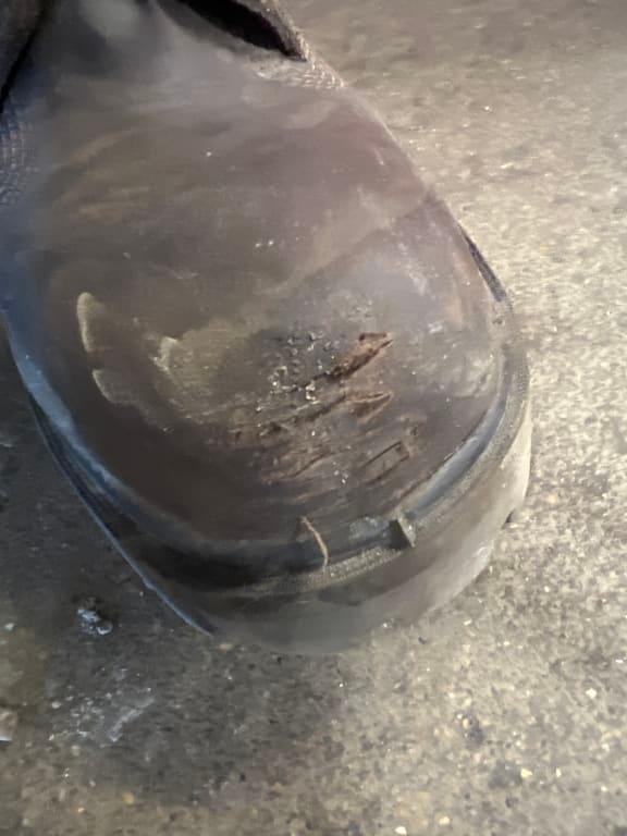 Photo submitted with review of product