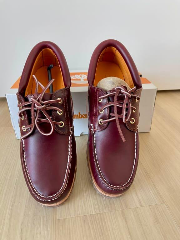 Timberland ICON 3-EYE CLASSIC LUG BURGUNDY（ティンバーランド