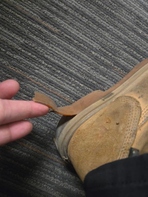 Photo submitted with review of product