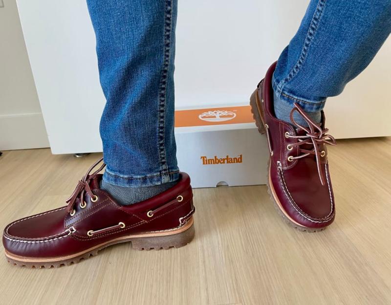 Timberland ICON 3-EYE CLASSIC LUG BURGUNDY（ティンバーランド