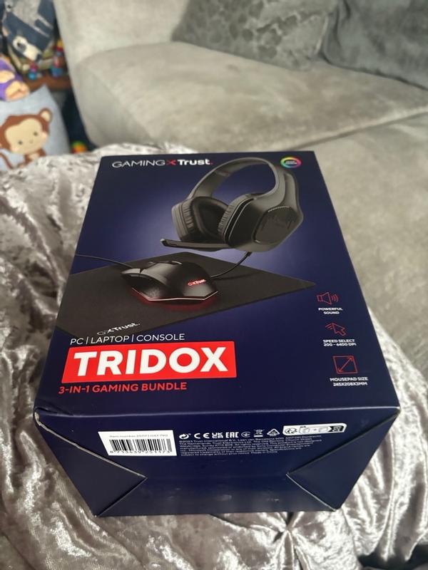 Trust Gaming GXT 790 Tridox Pacchetto Gaming 3-in-1 Cuffie